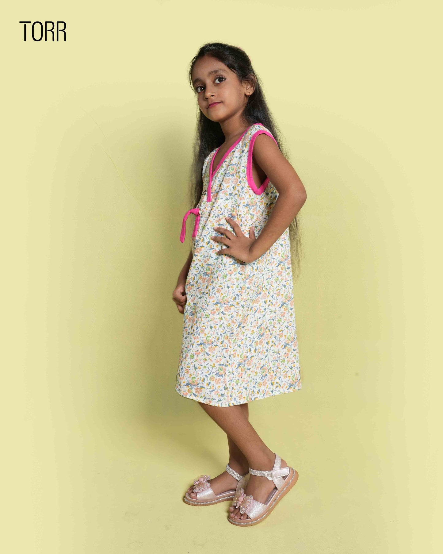 Girl's Frock | Aop