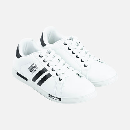 Panda Men’s Casual Sneaker | White/Black