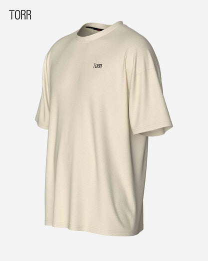 Drop Shoulder T-shirt | Ivory