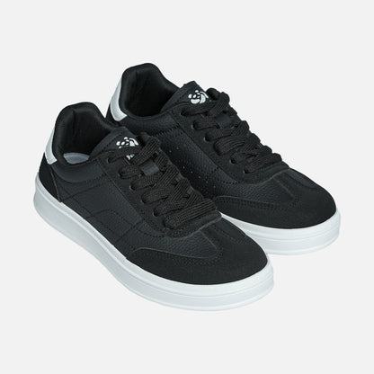 Panda Women’s Casual Sneaker | Black/White