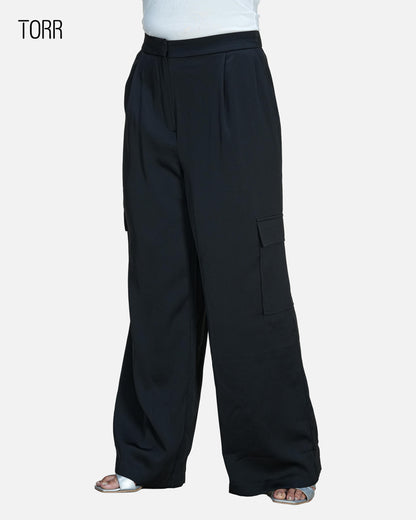 Womens Cargo Pant | Black