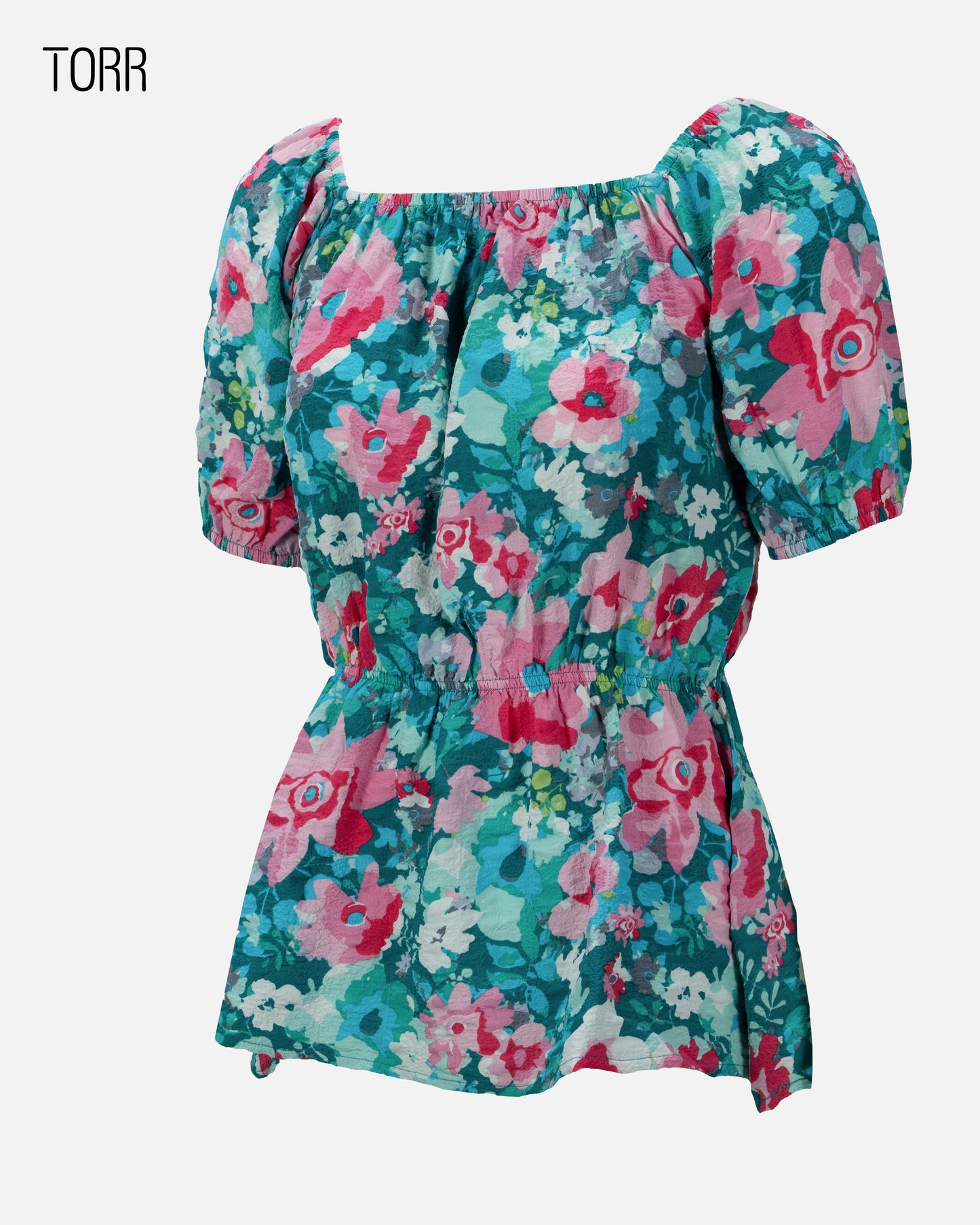 Women's Top | Teal Green AOP