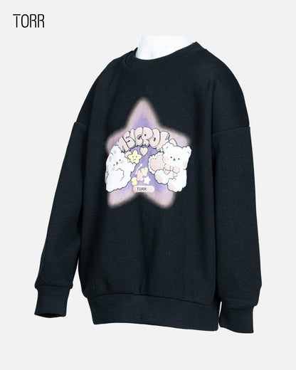 Girl's Sweatshirt | Black