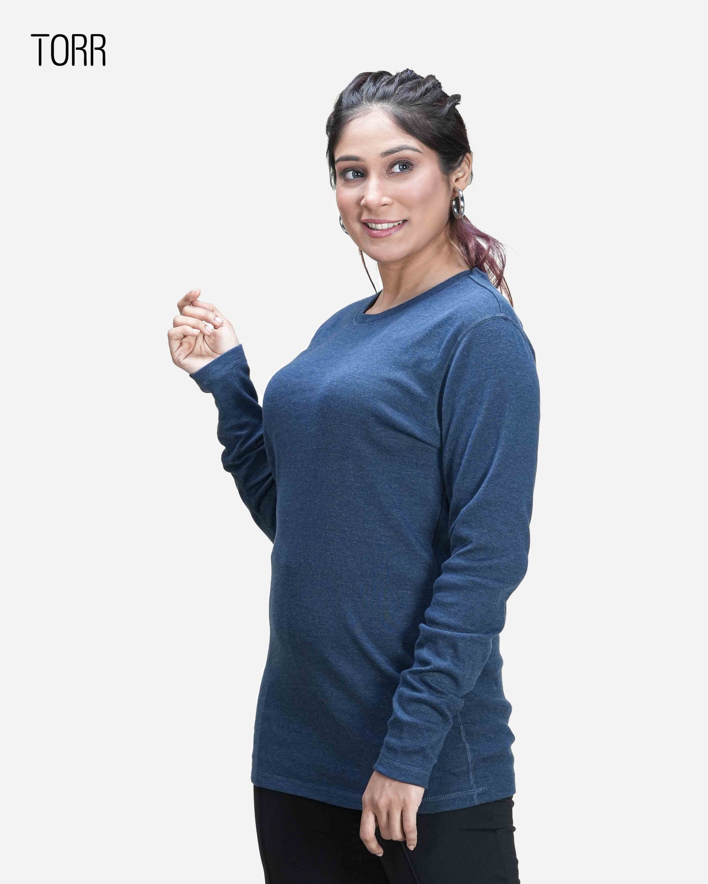 Women's L/S T-Shirt | Navy