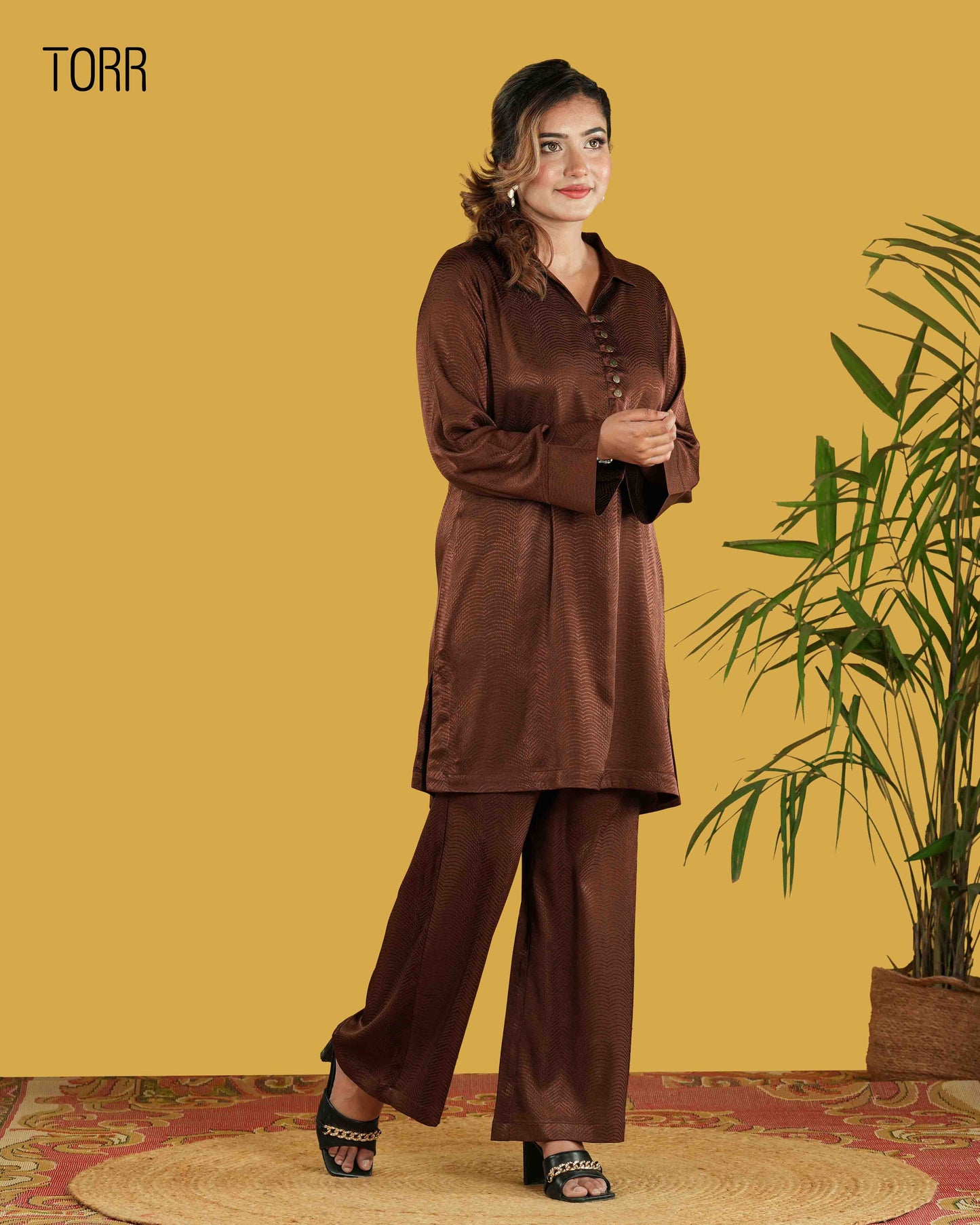 Women's Co-Ord Set | Dark Coffee