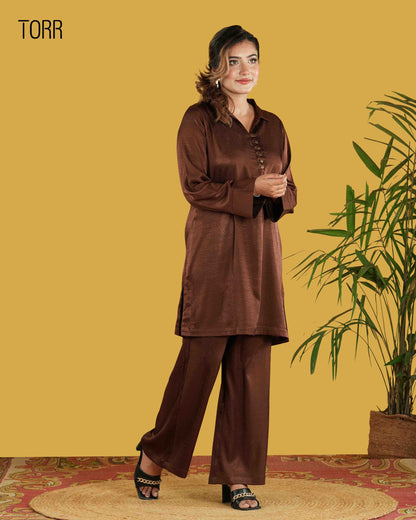 Women's Co-Ord Set | Dark Coffee