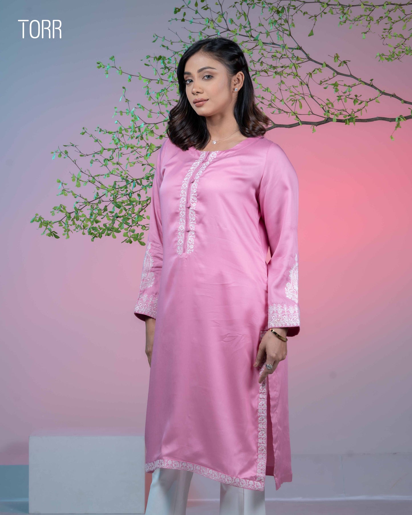 Ethnic Wear (01 Piece Kurti) |  Cashmere Rose