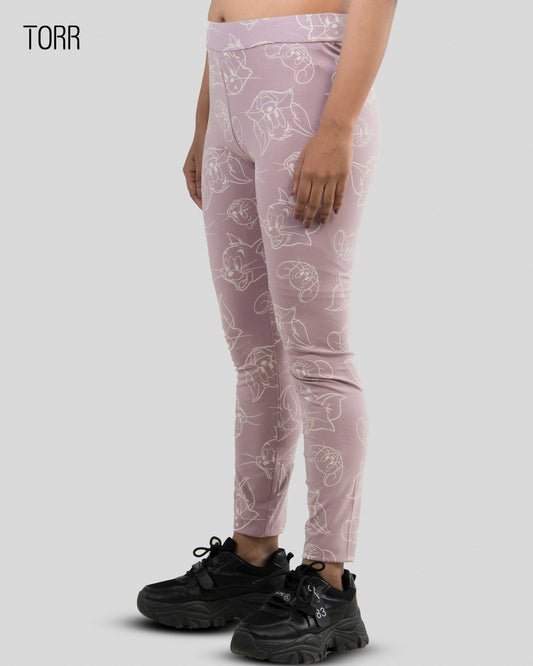 Women's Leggings | LT PURPLE AOP