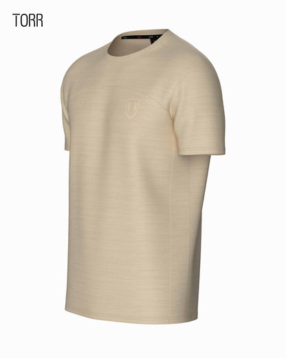 Men's Activewear T-shirt | Brown Mell