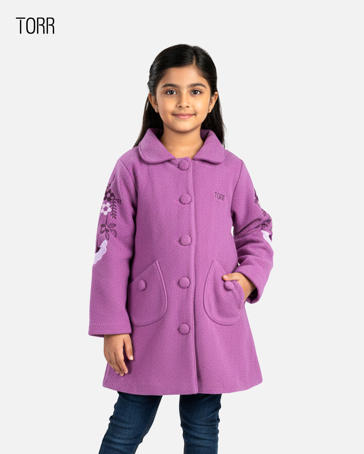 Girl's Coat | Orchid