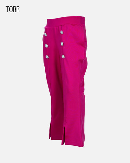 Girl's Trouser | Fuchsia Purple