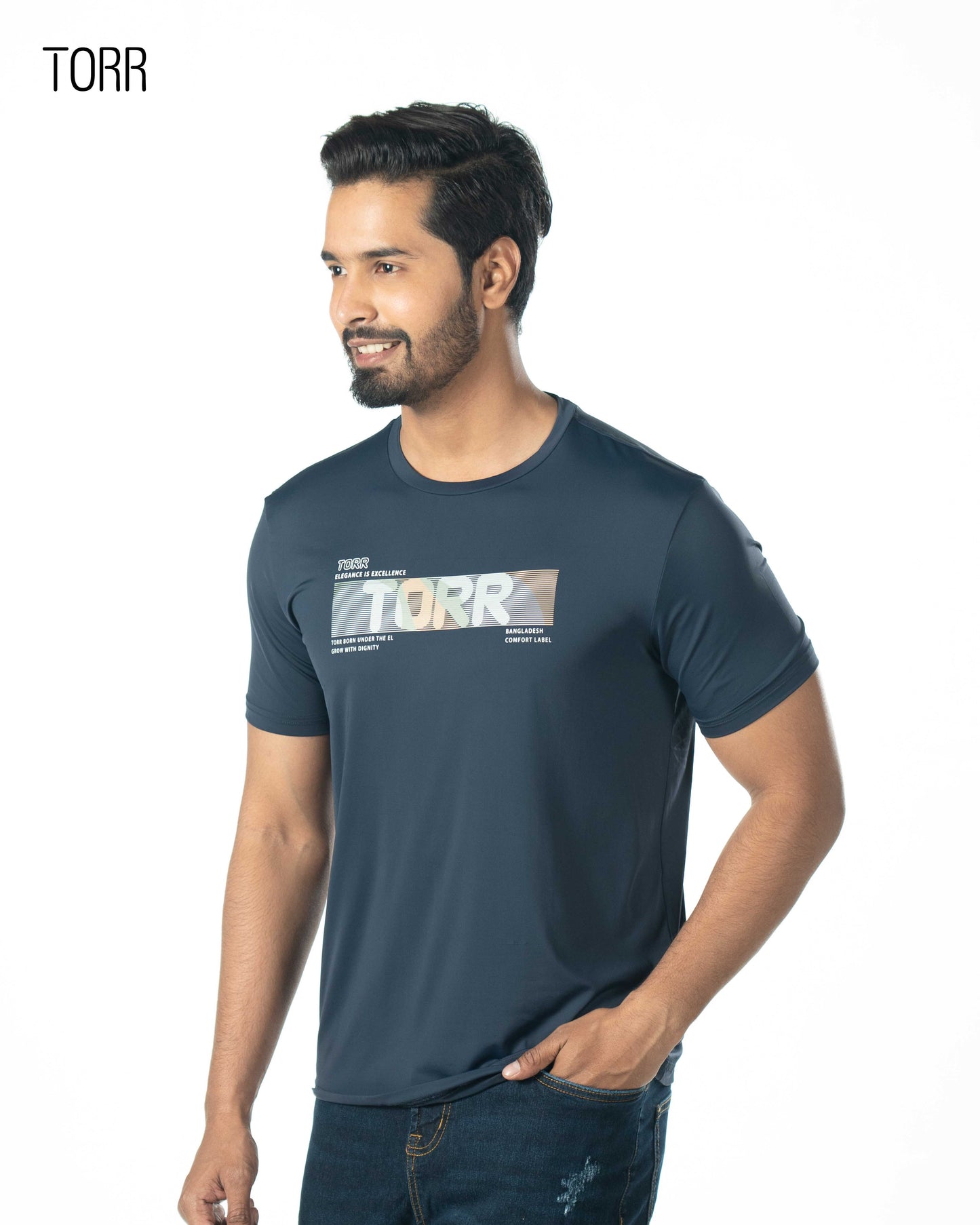 Men's Activewear T-shirt | Navy