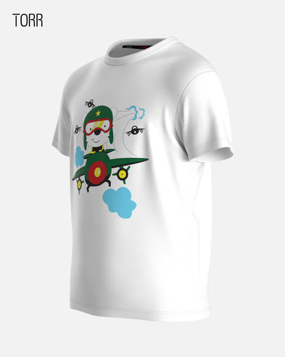 Boys T-shirt  | White