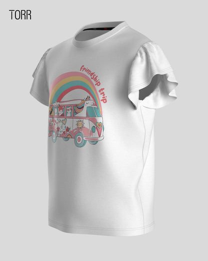 Girl's T-shirt  | White