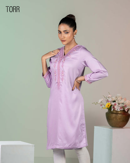 Ethnic Wear (01 Piece Kurti) | Lavender