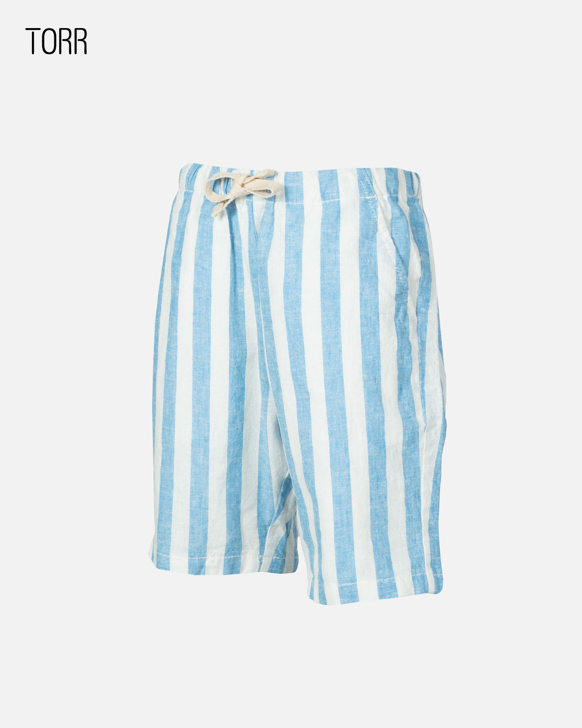 Boys Shorts | Blue Stripe