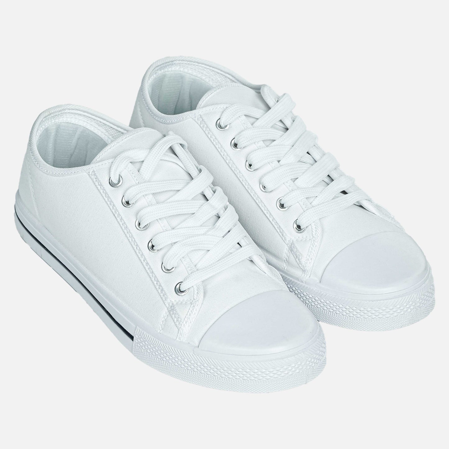 Panda Classic Canvas Sneaker | White