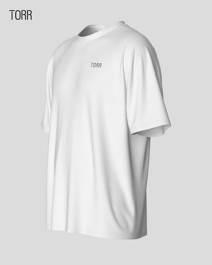 Drop Shoulder T-shirt | White