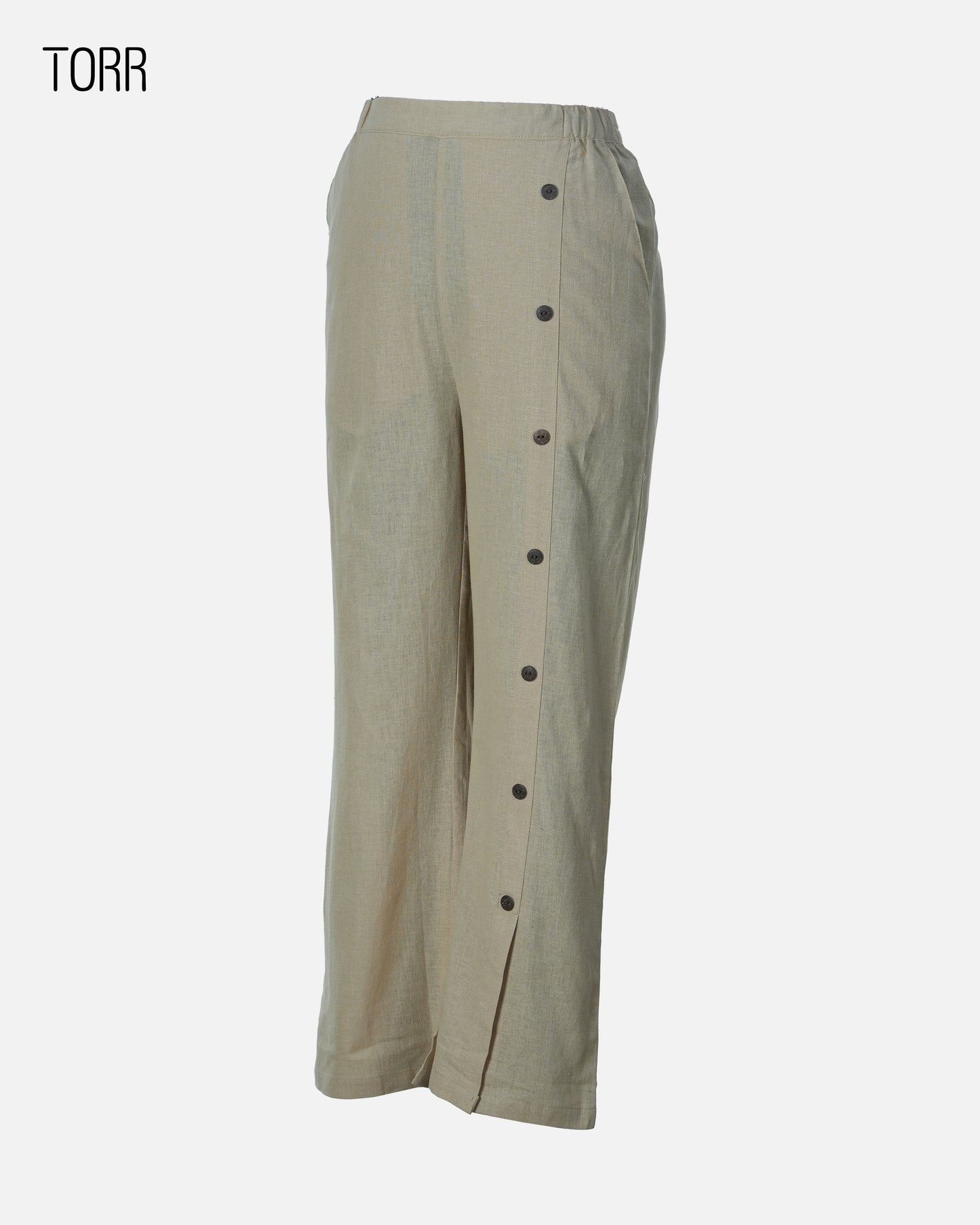 Women’s Wide Leg Pant | Beige