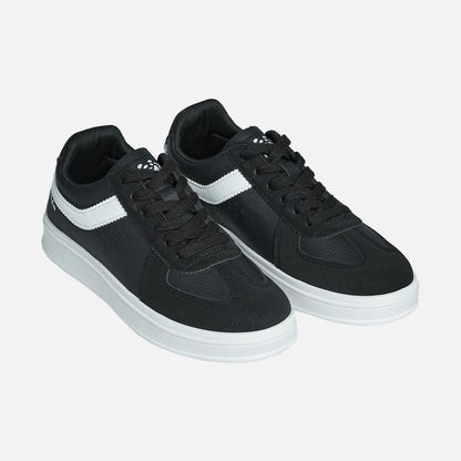 Panda Mens's Sneakers | Black/White