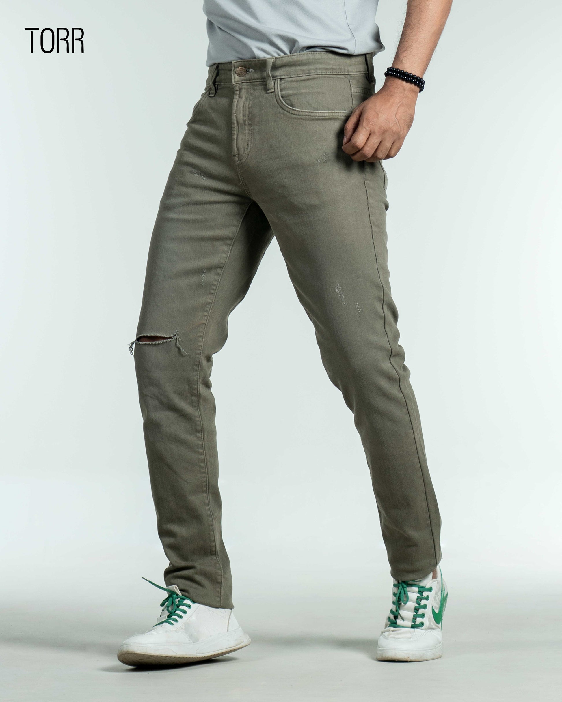 Men's Denim Pant | Olive