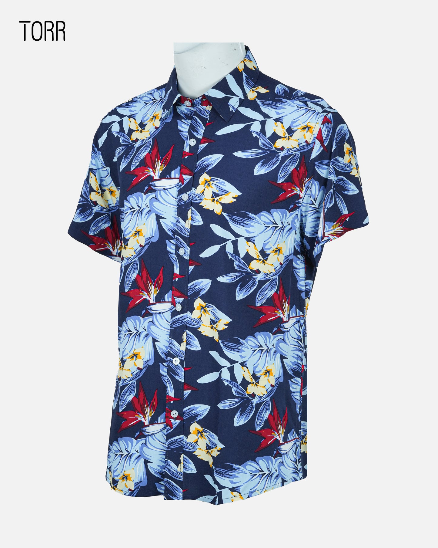 Men's Short Sleeve Shirt | Flower Aop