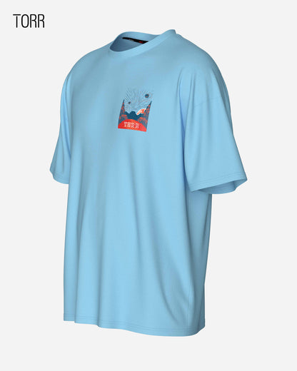Drop Shoulder T-shirt | Sky Way