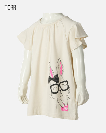 Girl's T-shirt  | Ivory