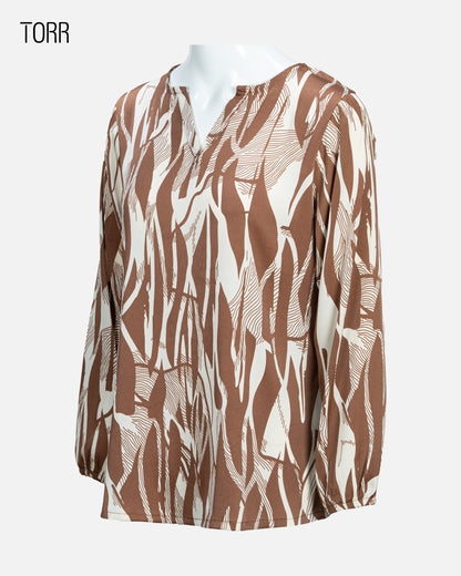 Women's Crop Top | Brown Aop