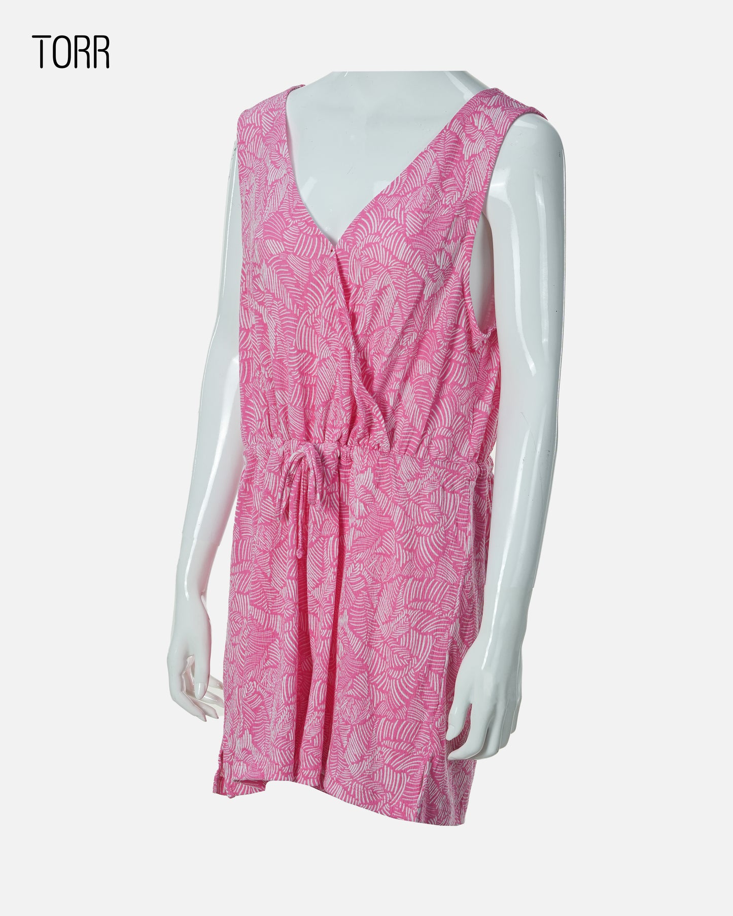 Womens Jumpsuit | Pink AOP