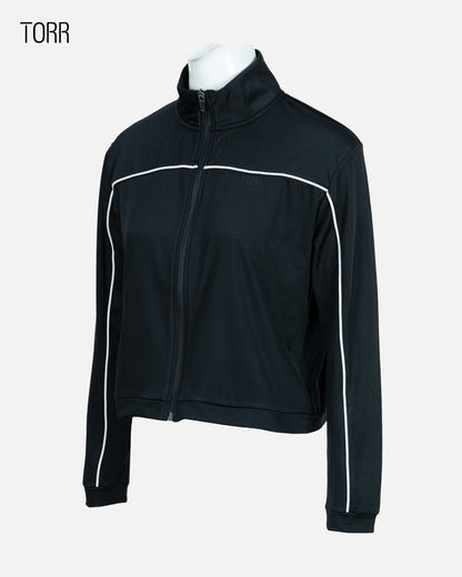 Womens Crop Jacket | Black
