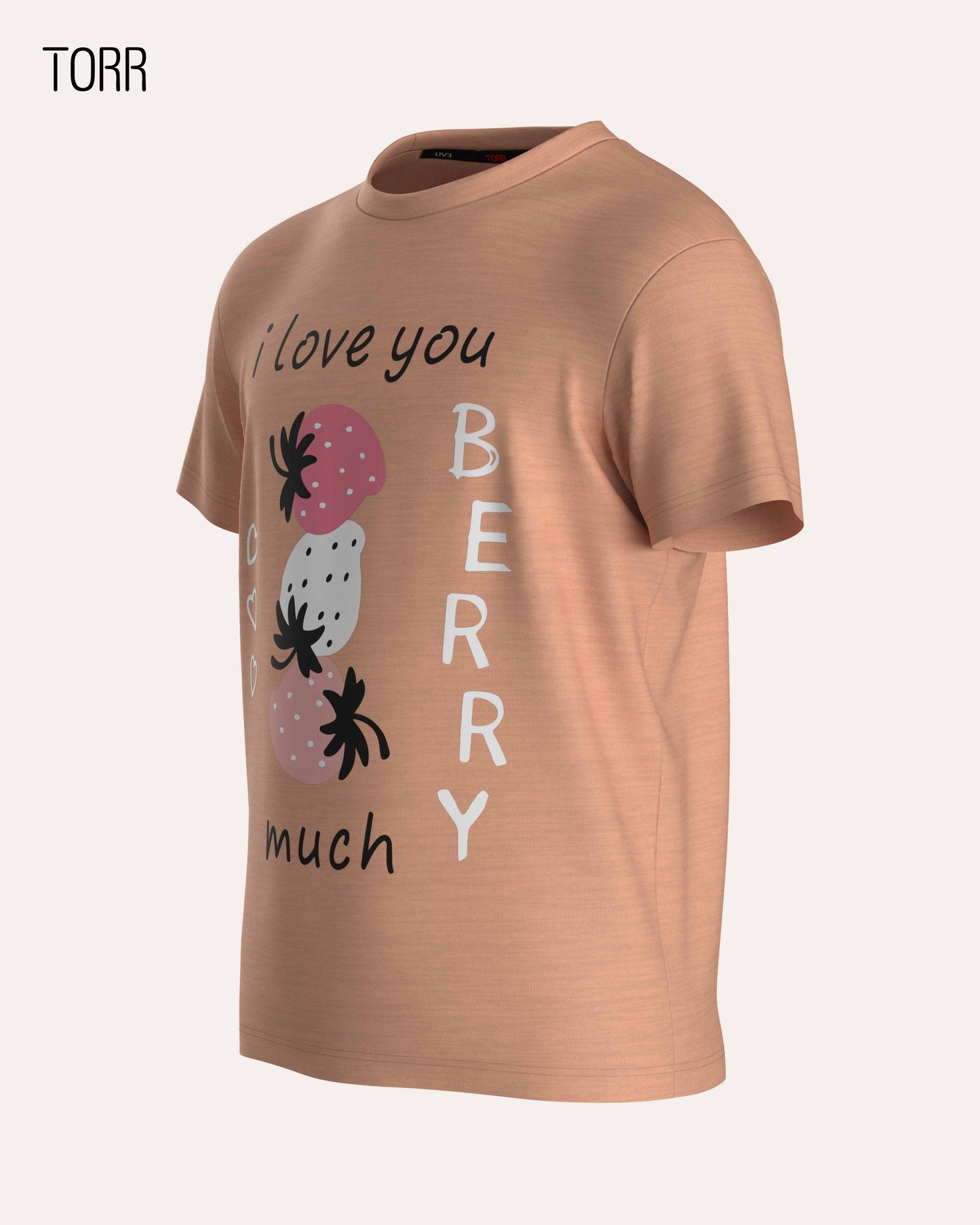 Girl's Quick Dry T-shirt  | Coral Vigore