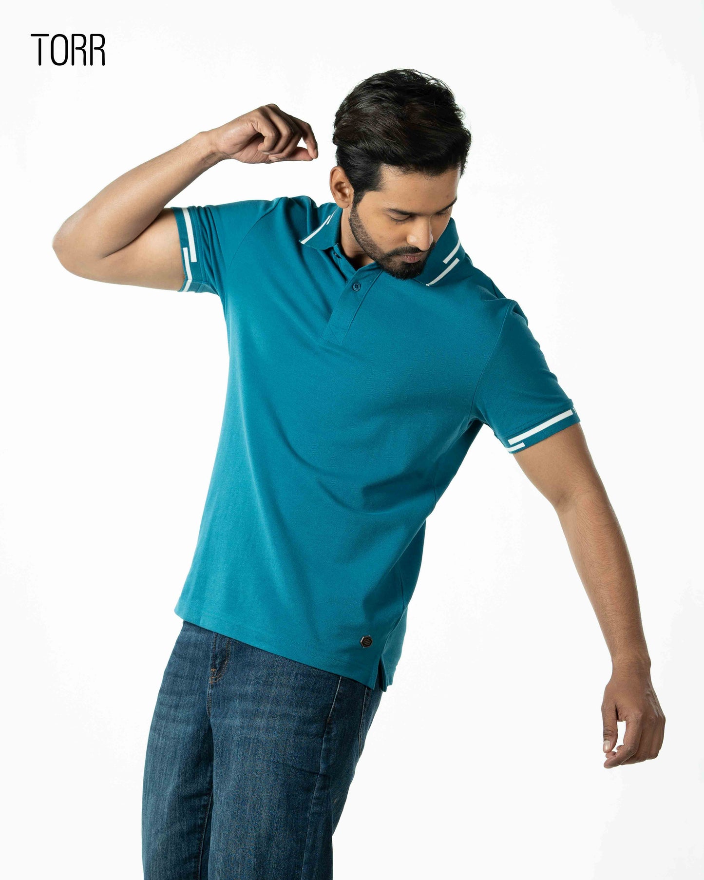 Premium Polo | Moroccan Blue