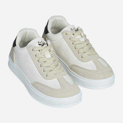 Panda Women’s Casual Sneaker | Cream
