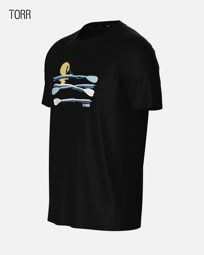 Men's T-shirt | Black Mesh