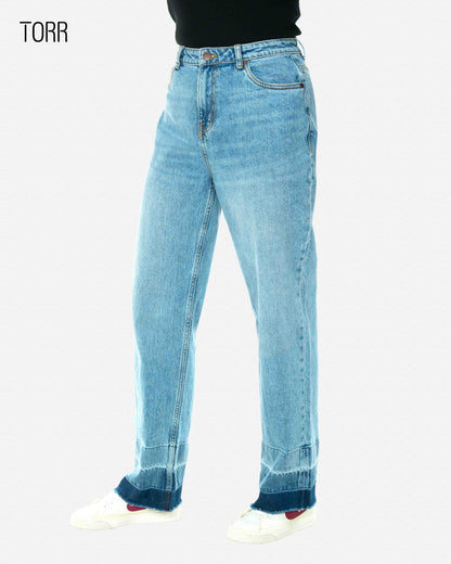 Women's Denim Pant | Sky Blue