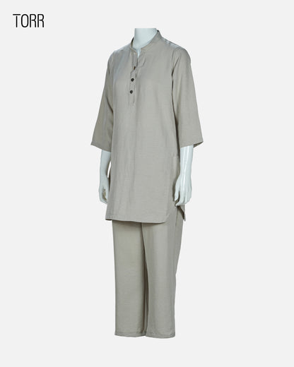 Women's Co-Ord Set | Feather grey