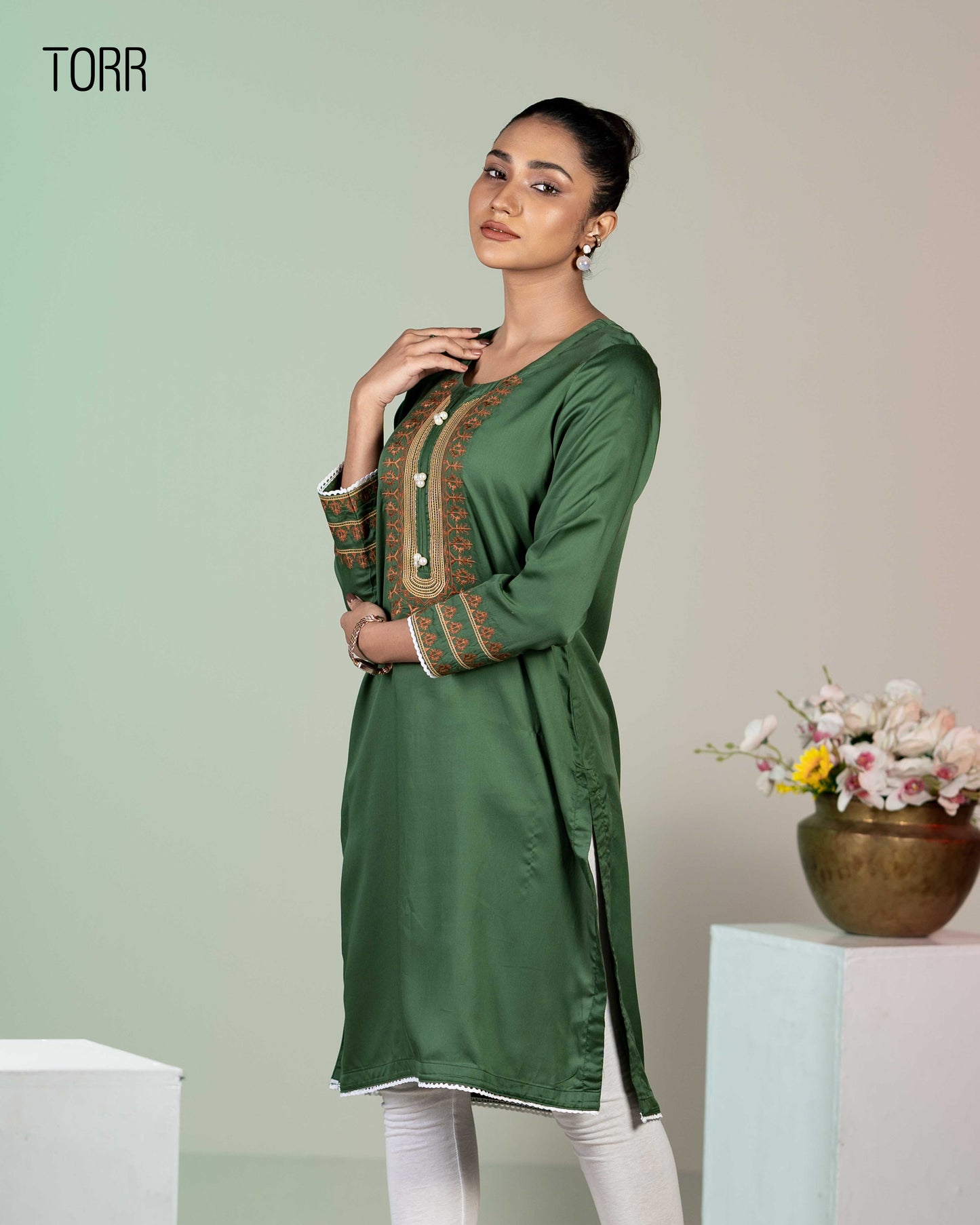 Ethnic Wear (01 Piece Kurti) | Pastures Greener