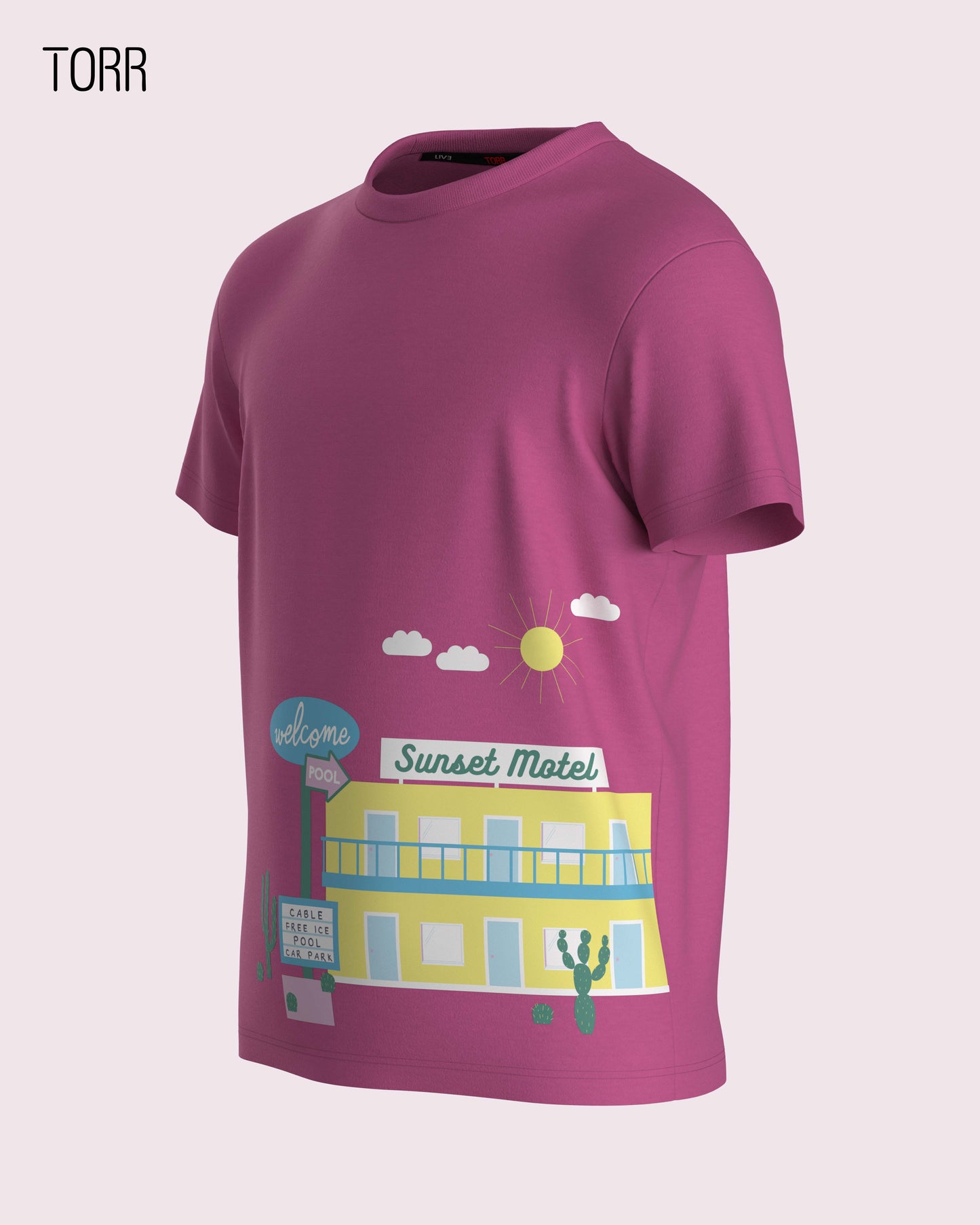 Girl's T-shirt  | Purpel Orehid