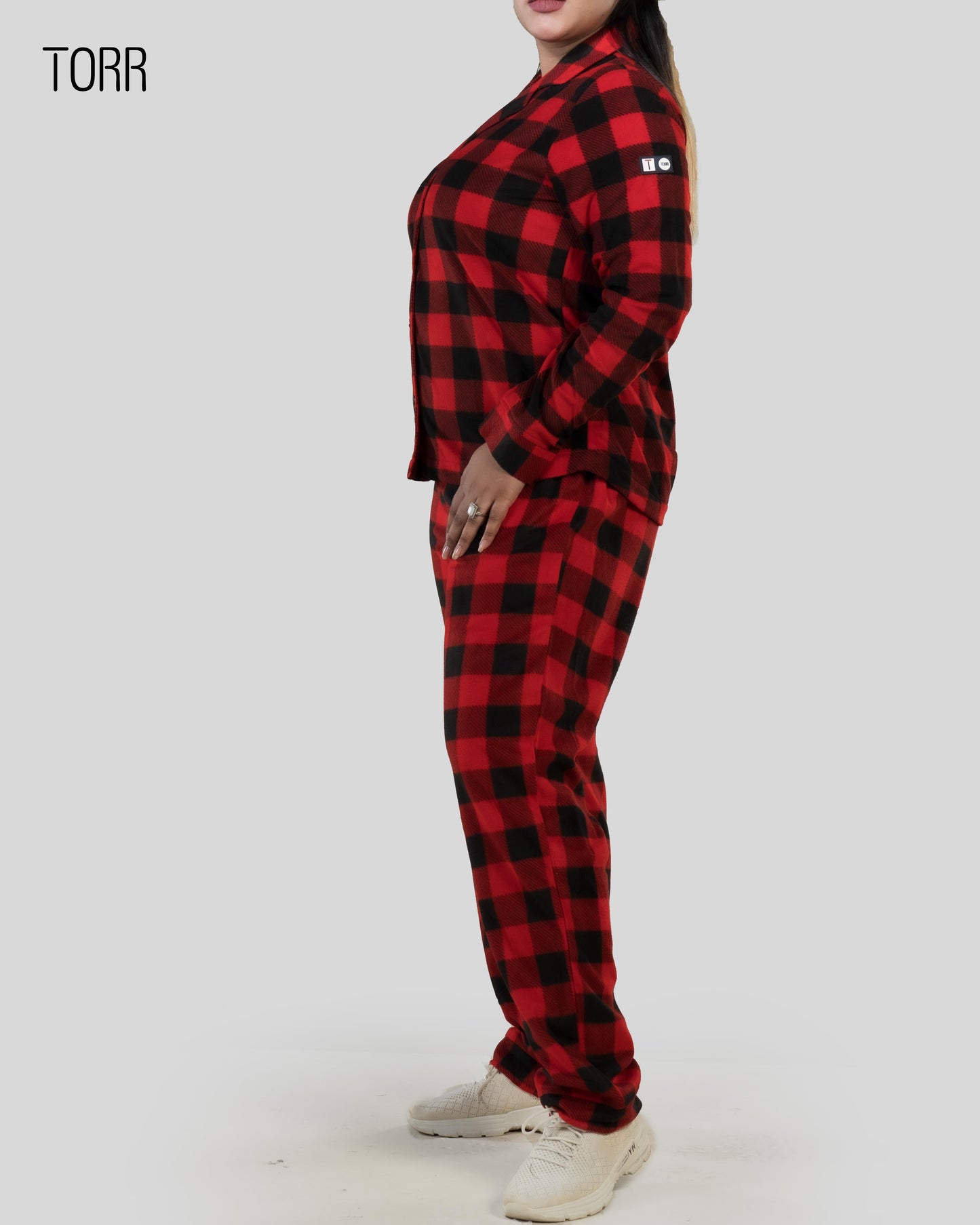 Women's Sweatshirt | Red/Black Check