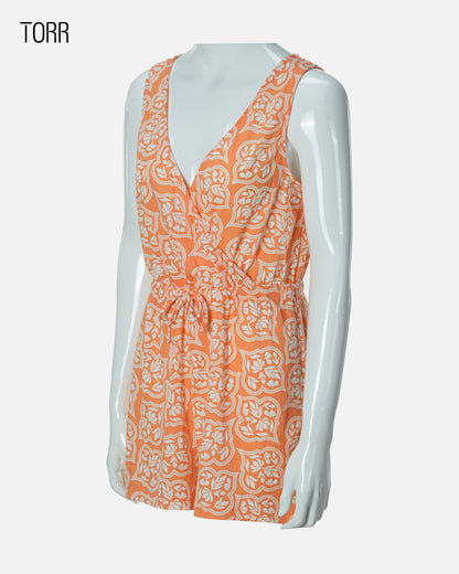 Womens Jumpsuit | Orange