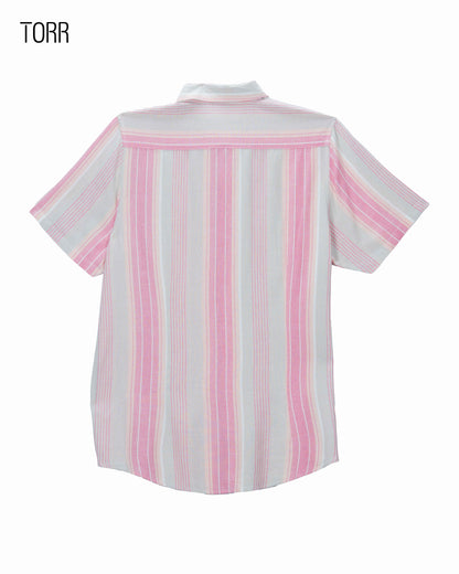 Men's Shirts  | Pink Stripe