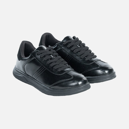 Torr Men’s Casual Shoe | Glossy Black