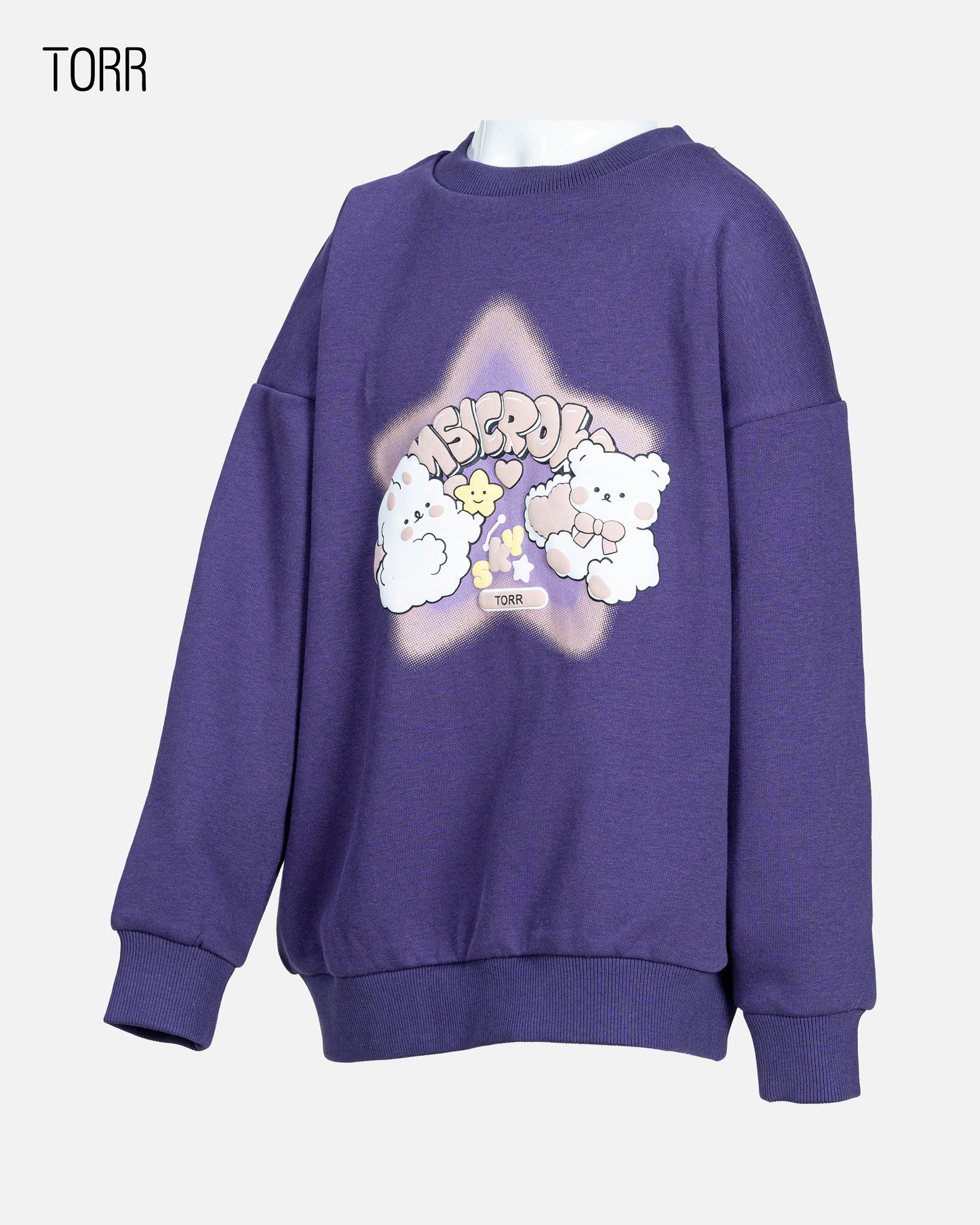 Girl's Sweatshirt | Punshy Purple