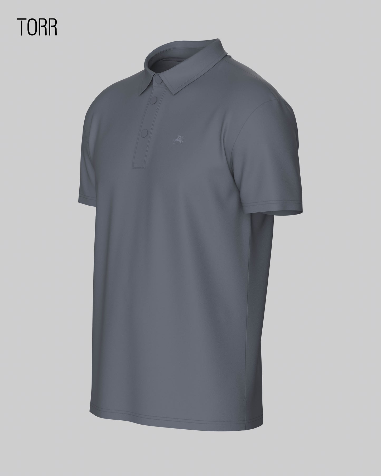 Technical Polo | Light Grey