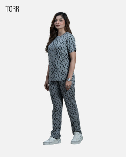 Women's Sleepwear| Grey Aop