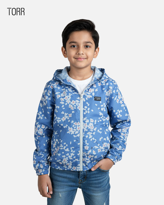Boy's Hoodie | Flower Aop