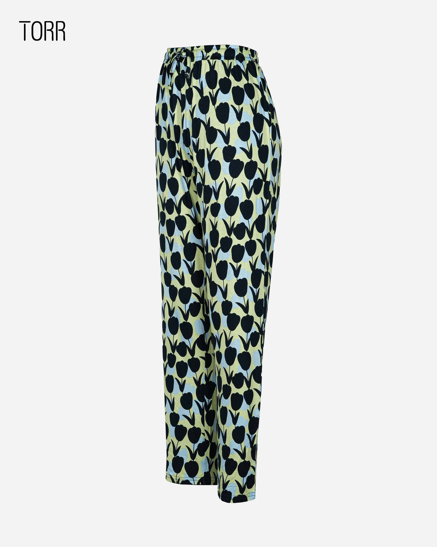 Womens Trouser | Lime Aop