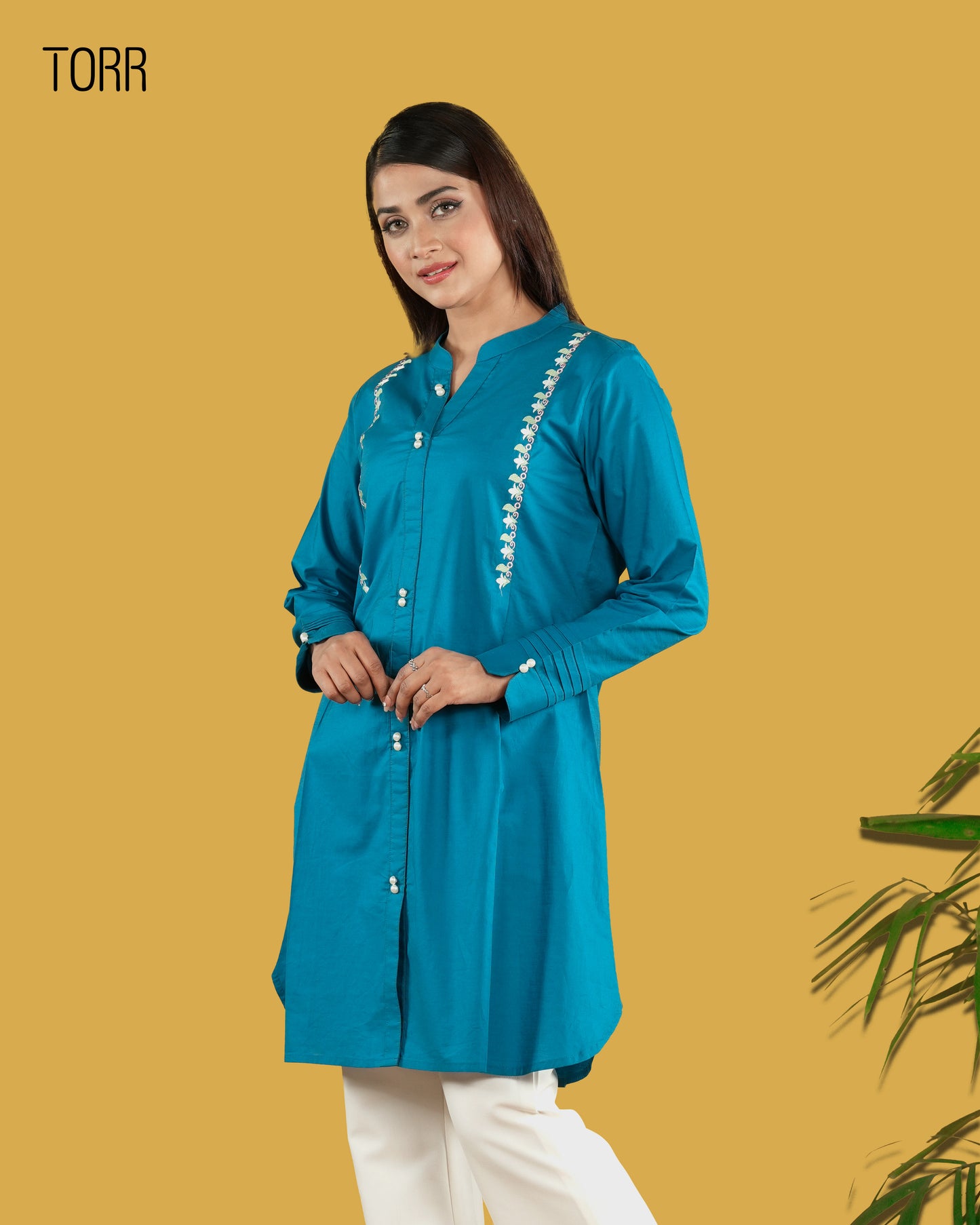 Women's Top | Cystal Teal
