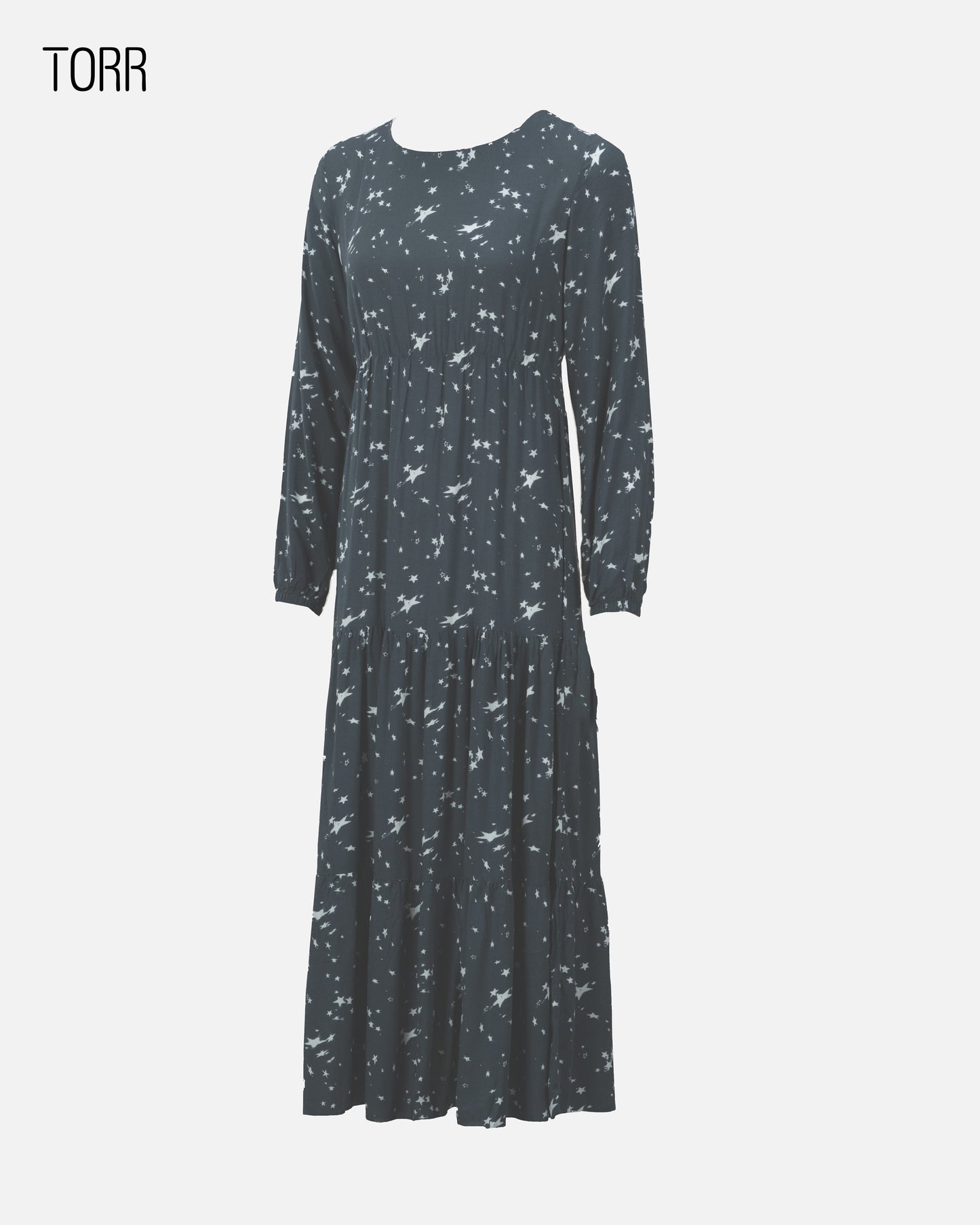Women's Long Top | GREY AOP